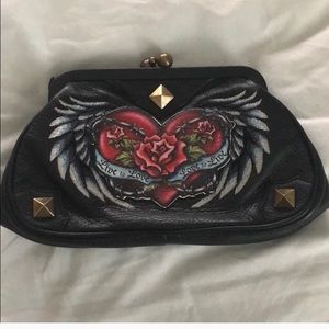 Isabella Fiore black clutch limited edition Keira